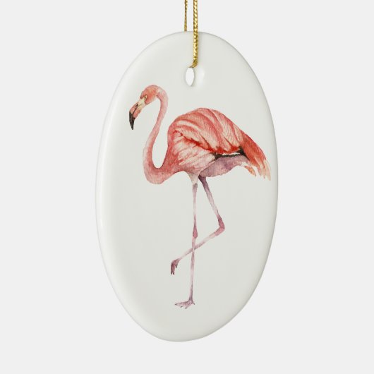 Pink Flamingo Keramikornament (Rechts)