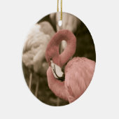 Pink Flamingo Keramikornament (Rechts)