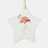 Pink Flamingo Keramikornament (Rechts)