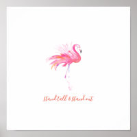 Pink Flamingo Kunst, Dichtung und Musik