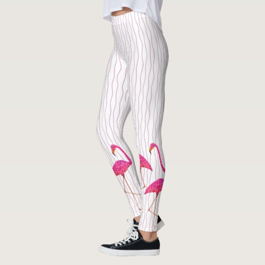 Pink Flamingo Leggings (Links)