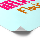 Pink Flamingo Lingo Poster (Ecke)