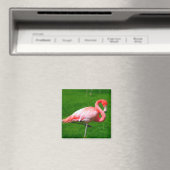 Pink Flamingo Magnet (In Situ (Geschirrspüler))