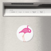 Pink Flamingo Magnet (In Situ (Geschirrspüler))