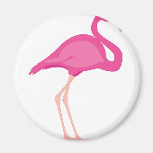 Pink Flamingo Magnet (Vorne)