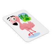 Pink Flamingo Magnet (Rechte Seite)