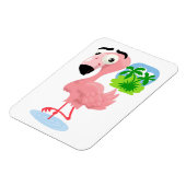 Pink Flamingo Magnet (Linke Seite)