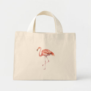 Pink Flamingo Mini Stoffbeutel