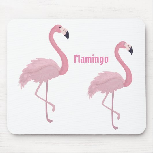 Pink Flamingo Mousepad (Vorne)
