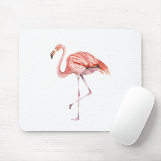Pink Flamingo Mousepad (Mit Mouse)