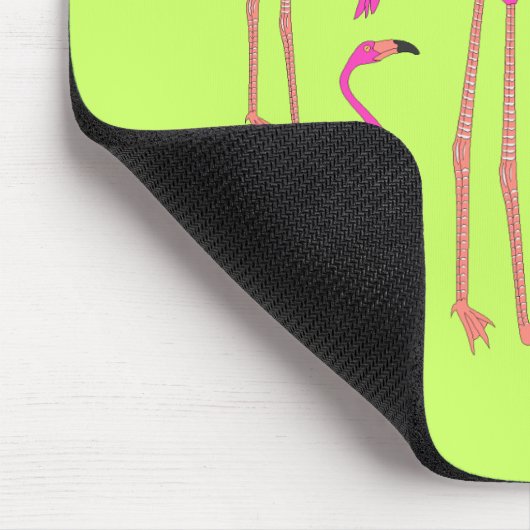 Pink Flamingo Mousepad (Ecke)
