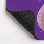 Pink Flamingo Mousepad (Ecke)