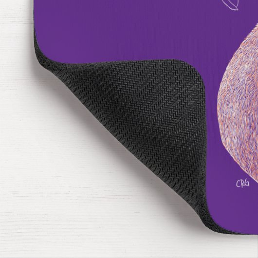 Pink Flamingo Mousepad (Ecke)
