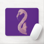 Pink Flamingo Mousepad (Mit Mouse)