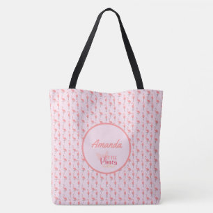 Pink Flamingo Muster Kleine Prinzessin anpassen Tasche