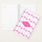 Pink Flamingo Muster | Monogramm Planer (Anzeige)