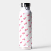Pink Flamingo Muster Trinkflasche (Links)