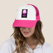 Pink Flamingo Nature Truckerkappe (Beispiel)