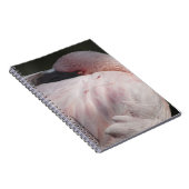 Pink Flamingo-Notebook Notizblock (Rechte Seite)