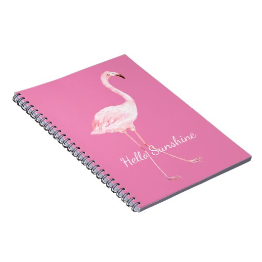 Pink Flamingo Notizblock (Rechte Seite)