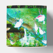 Pink Flamingo Party Geschenkschachtel (Oben)