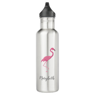 Pink Flamingo Personalisiert Bridesmaids Gift Edelstahlflasche