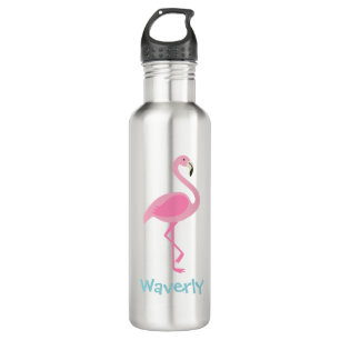Pink Flamingo Personalisiertes Wasser Flasche Edelstahlflasche