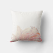 Pink Flamingo, Pink Feathers, Baby Girl Kinderzimm Kissen (Rückseite)