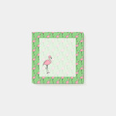 Pink Flamingo Post It Notes Gift Post-it Klebezettel (Vorderseite)