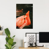 Pink Flamingo Poster (Heimbüro)