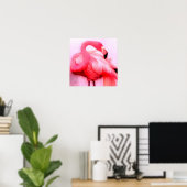 Pink Flamingo Poster (Heimbüro)