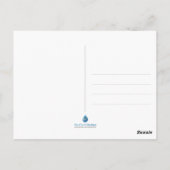 Pink Flamingo Postkarte (Rückseite)