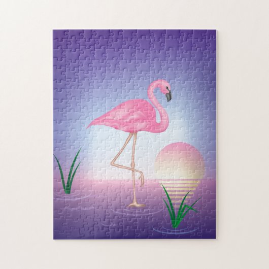 Pink Flamingo Puzzle (Vertikal)