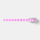 Pink Flamingo Ribbons Satinband (Vorderseite)