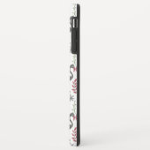 Pink flamingo seamless pattern flowers, leaves Case-Mate iPhone hülle (Hinten/Links)