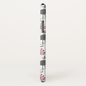 Pink flamingo seamless pattern flowers, leaves Case-Mate iPhone hülle (Hinten/Rechts)