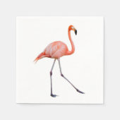 Pink Flamingo Serviette (Vorderseite)