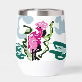 Pink flamingo set (Rückseite)