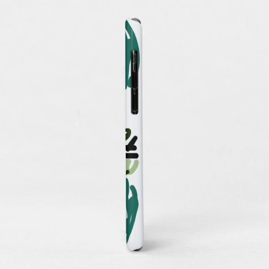 Pink flamingo set Case-Mate iPhone hülle (Hinten/Links)