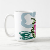Pink flamingo set kaffeetasse (Links)