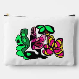 Pink flamingo show vibe  zubehörtasche