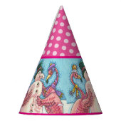 PINK FLAMINGO SNOWMAN FUNNY HOLIDAY PARTEI HAT PARTYHÜTCHEN (Links)