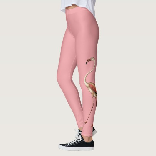 Pink Flamingo Spandex Leggings (Links)