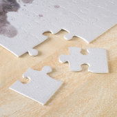 Pink Flamingo Stehend - Wasserfarbe - 02 Puzzle (Seite)