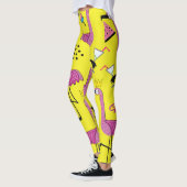Pink Flamingo: Summer Fashion Pattern Leggings (Links)