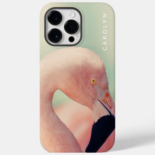 Pink Flamingo Summer Tropical Florida Case-Mate iPhone Hülle (Rückseite)
