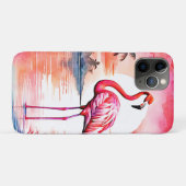 Pink Flamingo Sunset Case-Mate iPhone Hülle (Rückseite (Horizontal))
