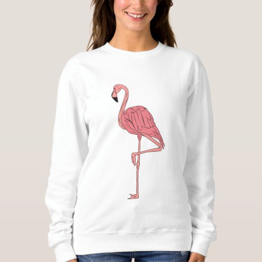 Pink Flamingo Sweatshirt (Vorderseite)