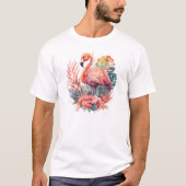 Pink Flamingo T - Shirt (Vorderseite)