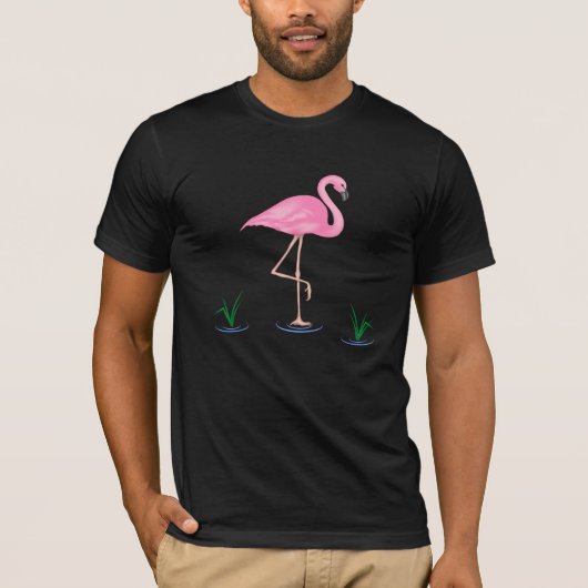 Pink Flamingo T-Shirt (Vorderseite)